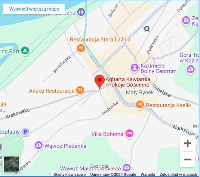 Bed and Breakfast Agharta Kazimierz Dolny Exterior foto